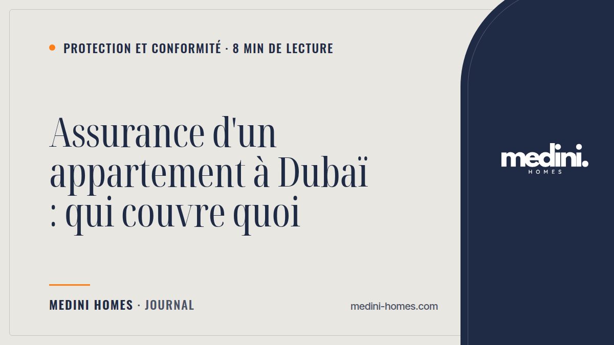 Assurance location courte durée à Dubaï : qui couvre quoi