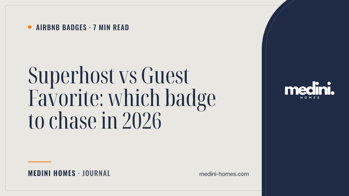 Superhost vs Guest Favorite on Airbnb Dubai in 2026